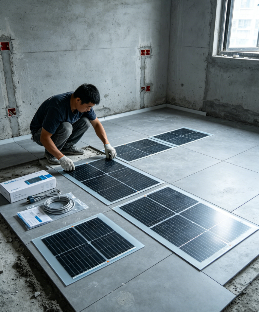 江达县贺哒旧房电采暖改造快装系统